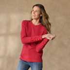 Crewneck Thermal. Petite