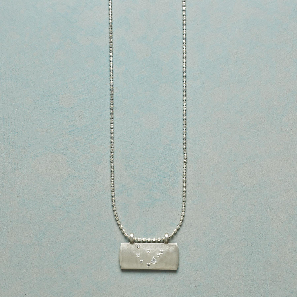 Sterling Silver Astrological Pendant Necklace