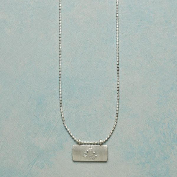 Sterling Silver Astrological Pendant Necklace
