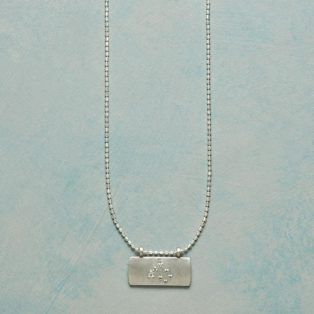 Sterling Silver Astrological Pendant Necklace