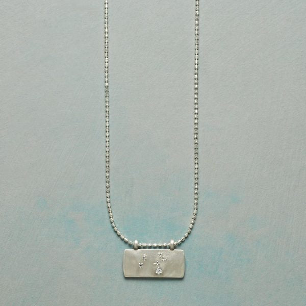 Sterling Silver Astrological Pendant Necklace