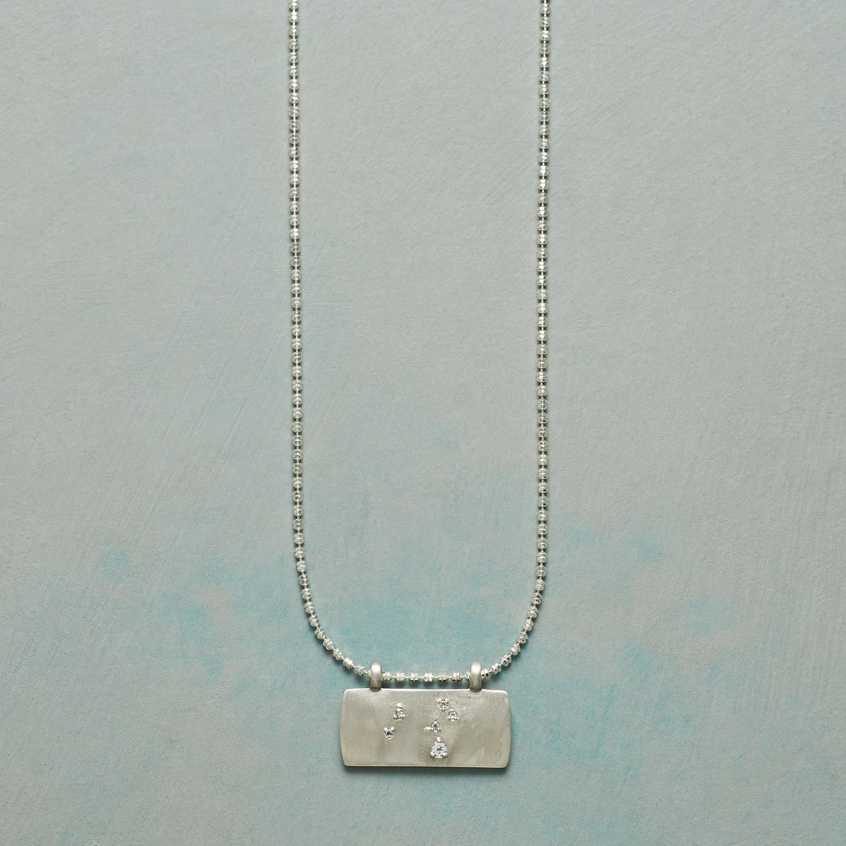Sterling Silver Astrological Pendant Necklace