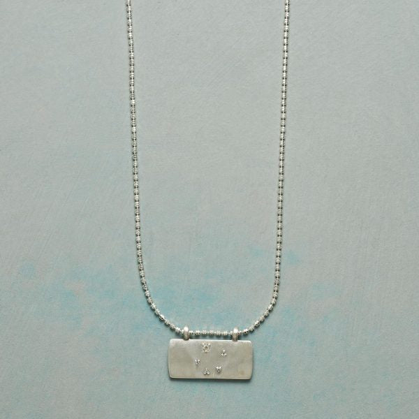 Sterling Silver Astrological Pendant Necklace
