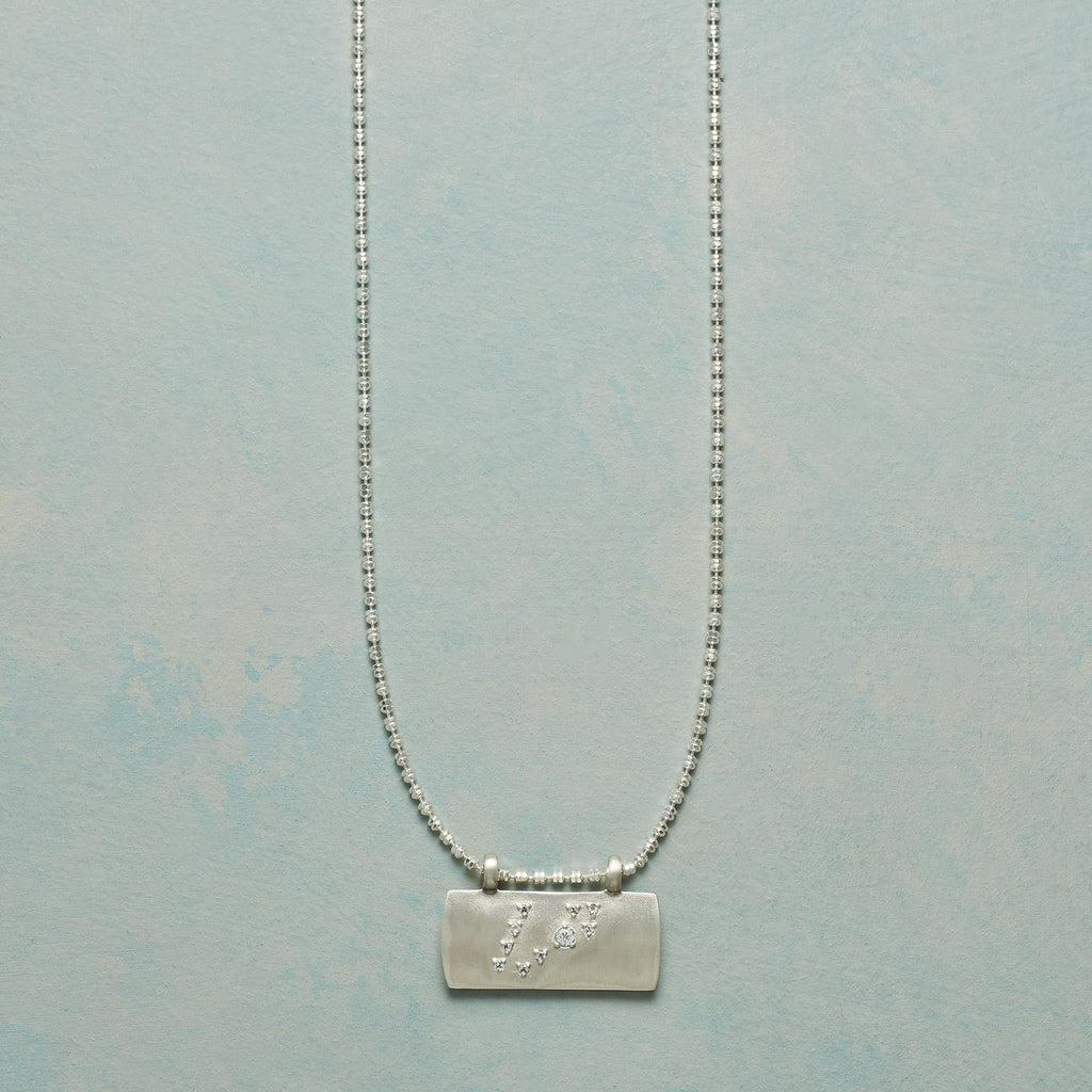 Sterling Silver Astrological Pendant Necklace
