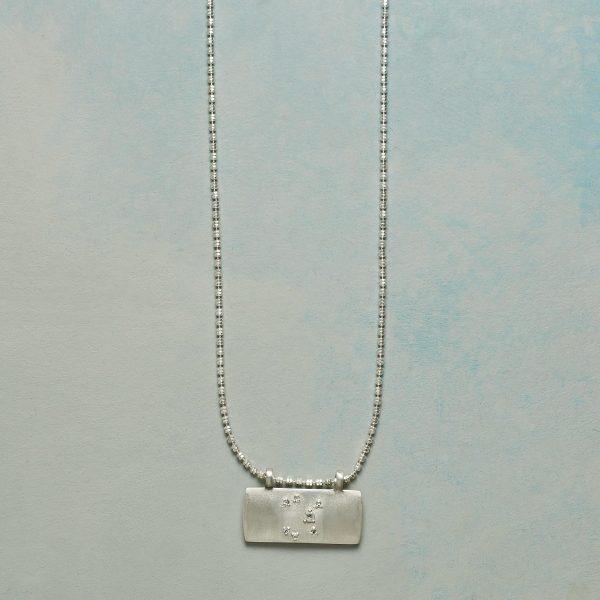Sterling Silver Astrological Pendant Necklace