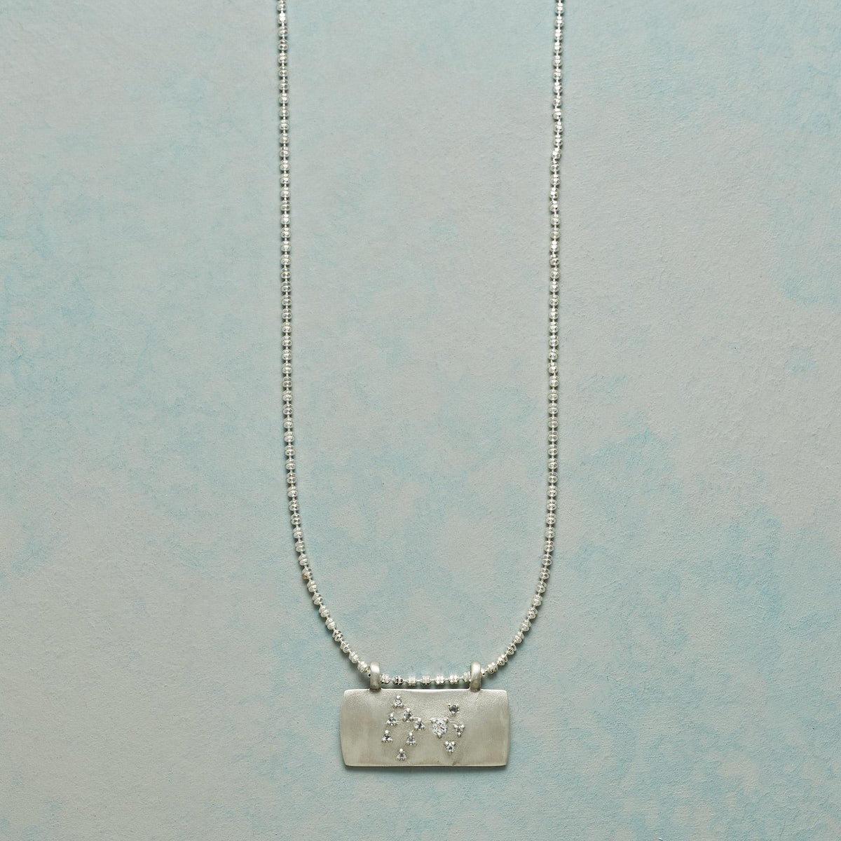 Sterling Silver Astrological Pendant Necklace
