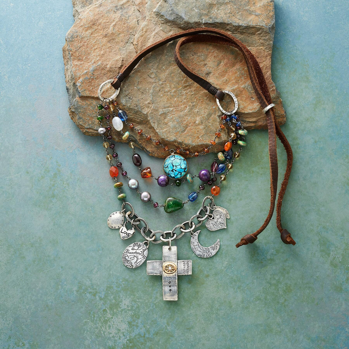 Field Of Flowers Necklace