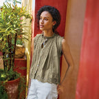 Malia Eyelet Top