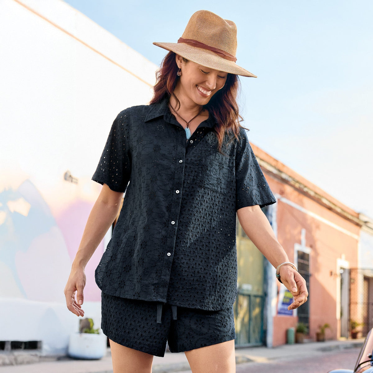 Tabitha Eyelet Shorts